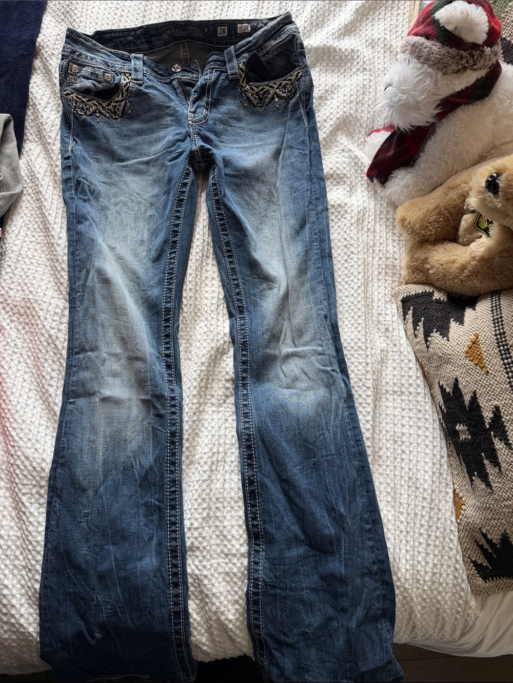 Miss Me Jeans - Size 28 - Mid Rise Boot